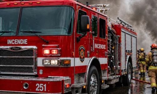 D&eacute;but d'incendie &agrave; La Lichette, des familles &eacute;vacu&eacute;es
