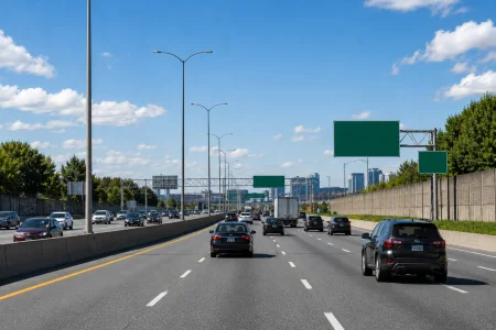 Fermeture d'une autoroute achaland&eacute;e au Qu&eacute;bec et &ccedil;a pourrait changer vos plans