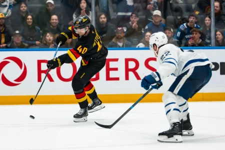 Brad Marchand gives viral reaction to Maple Leafs-Elias Pettersson trade proposal
