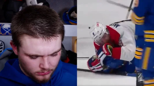 Zach Benson et Mike Matheson