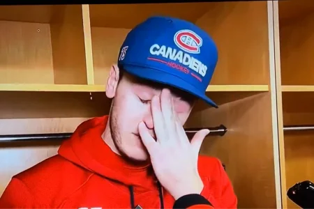 Jakub Dobes gets emotional after Canadiens huge Game 5 win