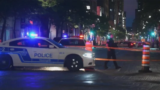 Montreal downtown police