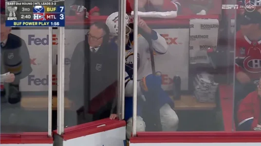 Josh Norris under fire after posing a disgraceful gesture during Game 6