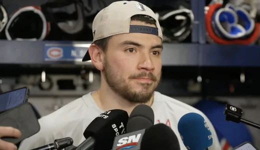 Nick Suzuki ne s'est pas g&ecirc;n&eacute; pour critiquer la performance des joueurs du Canadien