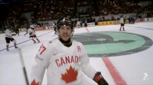 Sidney Crosby was caught in a heated exchange with a referee and fans heard everything