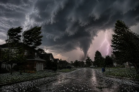 Risque de tornades et d'orages violents lundi au Qu&eacute;bec