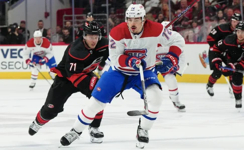 Triste nouvelle pour Arber Xhekaj avant d'affonter les Hurricanes de la Caroline