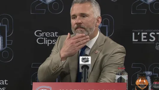 Martin St-Louis fires back at reporter