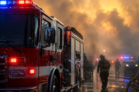 Trag&eacute;die &agrave; Saint-Colomban, un incendie brise une famille