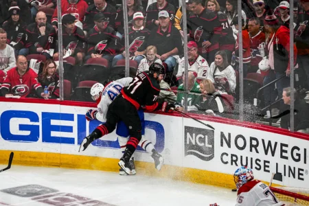Dangerous hit on Lane Hutson forces Gary Bettman decision before Game 3