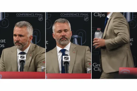 Martin St-Louis affiche son irritation devant un journaliste qu&eacute;b&eacute;cois