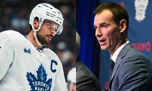Auston Matthews and John Chayka finally got on a call and he made his position clear