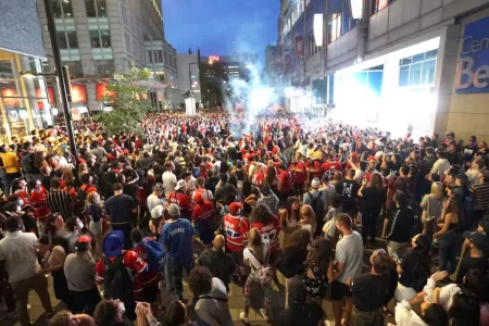 The Canadiens playoff run is literally sending fans to the ER
