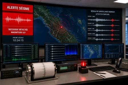 Un important tremblement de terre provoque l'inqui&eacute;tude