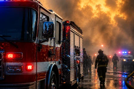 Incendie meurtrier dans une &eacute;cole, plusieurs &eacute;l&egrave;ves d&eacute;c&eacute;d&eacute;s