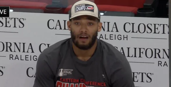 KAndre Miller creates unforgettable Hurricanes image after reaching Cup Final