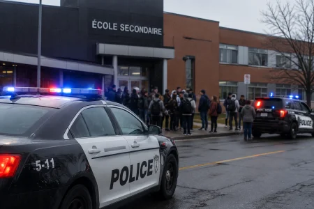 Un adolescent arr&ecirc;t&eacute; apr&egrave;s avoir tir&eacute; sur trois personnes &agrave; l'&eacute;cole