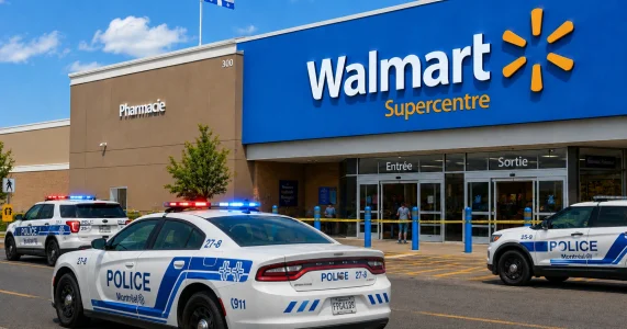 Une violente agression dans un Walmart au Qu&eacute;bec fait une victime