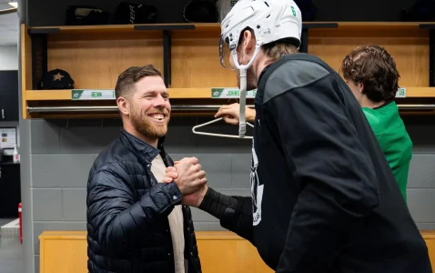 Joe Pavelski is going from coaching his son's team to a Maple Leafs head coaching interview
