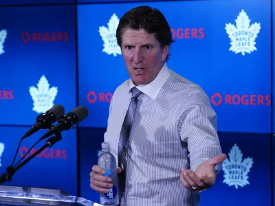Mike Babcock talks go sideways in Edmonton