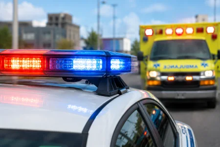 Un adolescent transperc&eacute; par un poteau dans un violent accident &agrave; Laval