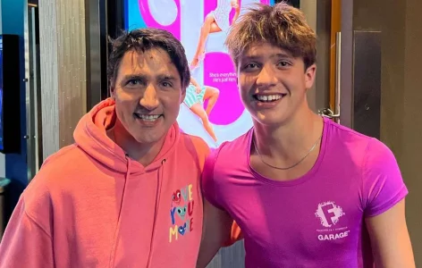Ce geste du fils de Justin Trudeau envers Katy Perry fait r&eacute;agir