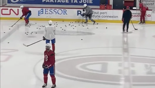 Surprise observ&eacute;e en direct de Brossard: un nouveau visage vient tout juste de d&eacute;barquer chez le Canadien