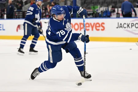 One Maple Leafs prospect could be on his way out after signing a new contract
