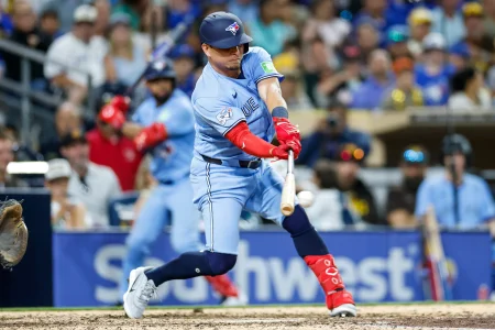 Blue Jays announce lineup changes against the Padres