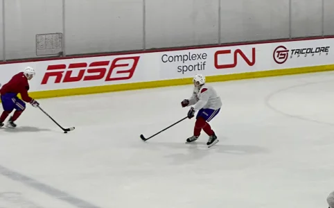Deux nouvelles t&ecirc;tes s'entra&icirc;nent &agrave; Brossard et il sont &agrave; surveiller dans l'organisation du Canadien