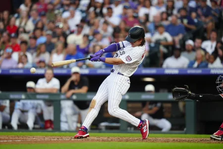 Blue Jays expected to replace Daulton Varsho with Rockies centerfielder at the trade deadline