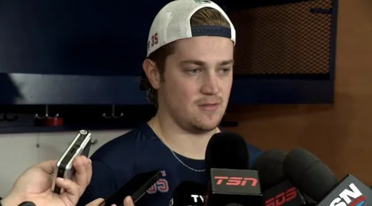 Il s'est produit quelque chose d'inhabituel avec Samuel Montembeault chez le Canadien et on a les d&eacute;tails