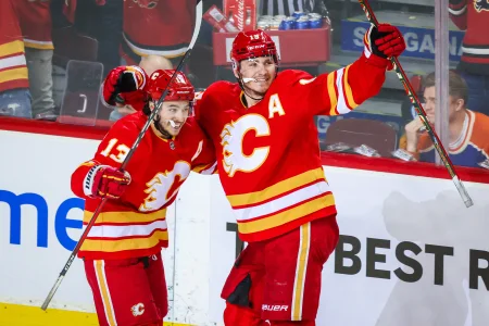 Darryl Sutter gets candid about Johnny Gaudreau and Matthew Tkachuk leaving Calgary
