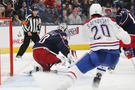 Blue Jackets acquire Canadiens goalie after Elvis Merzlikins' injury in newest blockbuster proposal