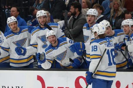 Elliotte Friedman says the Blues are ready to make several trades due to crowded forward group