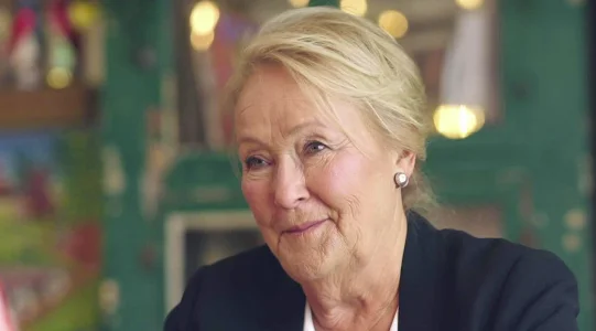 Une adorable photo de Pauline Marois avec son conjoint