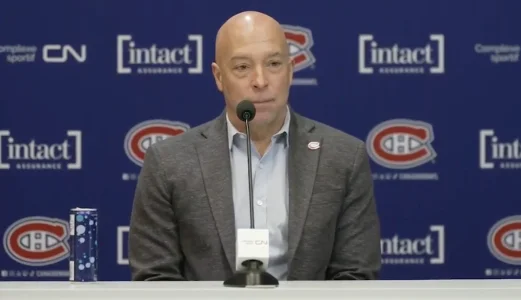 Kent Hughes en avait long &agrave; dire concernant Florian Xhekaj &agrave; l'approche de la nouvelle saison