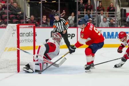 Hurricanes place goaltender on waivers just days after keeping him on opening roster