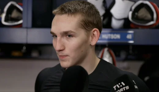 Lane Hutson a fait une triste r&eacute;v&eacute;lation concernant la blessure d'Ivan Demidov