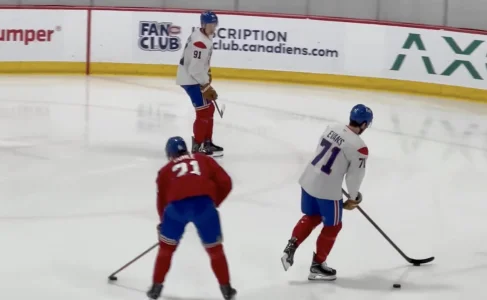 Du renfort d&eacute;barque chez le Canadien avant le match face aux Red Wings