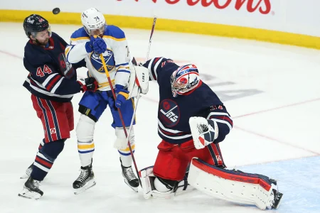 Sabres push for blockbuster Connor Hellebuyck trade involving Rangers in three-team deal