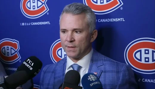Arber Xhekaj a-t-il encore sa place avec le Canadien? Martin St-Louis ne m&acirc;che pas ses mots