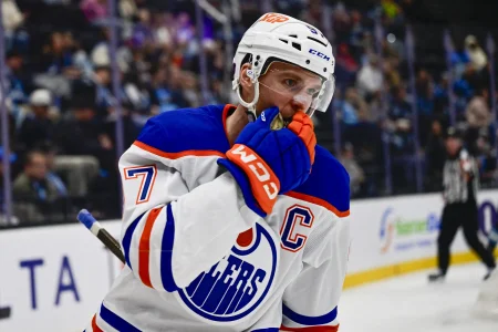 Connor McDavid may have accidentally hinted at his next team while speaking to a kid in Utah