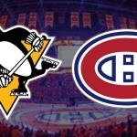 Pittsburgh Penguins and Montreal Canadiens logos