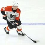 Jan 15, 2026; Pittsburgh, Pennsylvania, USA; Philadelphia Flyers right wing Matvei Michkov (39) warms up against the Pittsburgh Penguins at PPG Paints Arena.