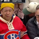Habs fan struck with puck at Maple Leafs game