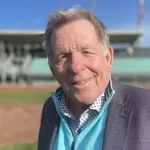 Iconic Montreal Expos broadcaster Rodger Brulotte was known for calling home runs with the French phrase, \'Bonsoir, elle est partie!\'