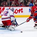 Une tuile vient de tomber sur la tête de Cole Caufield dans sa course au trophée Maurice-Richard
