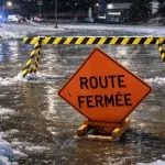 Bris aqueduc inondations