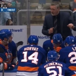 Islanders collapse sparks furious reaction from Patrick Roy